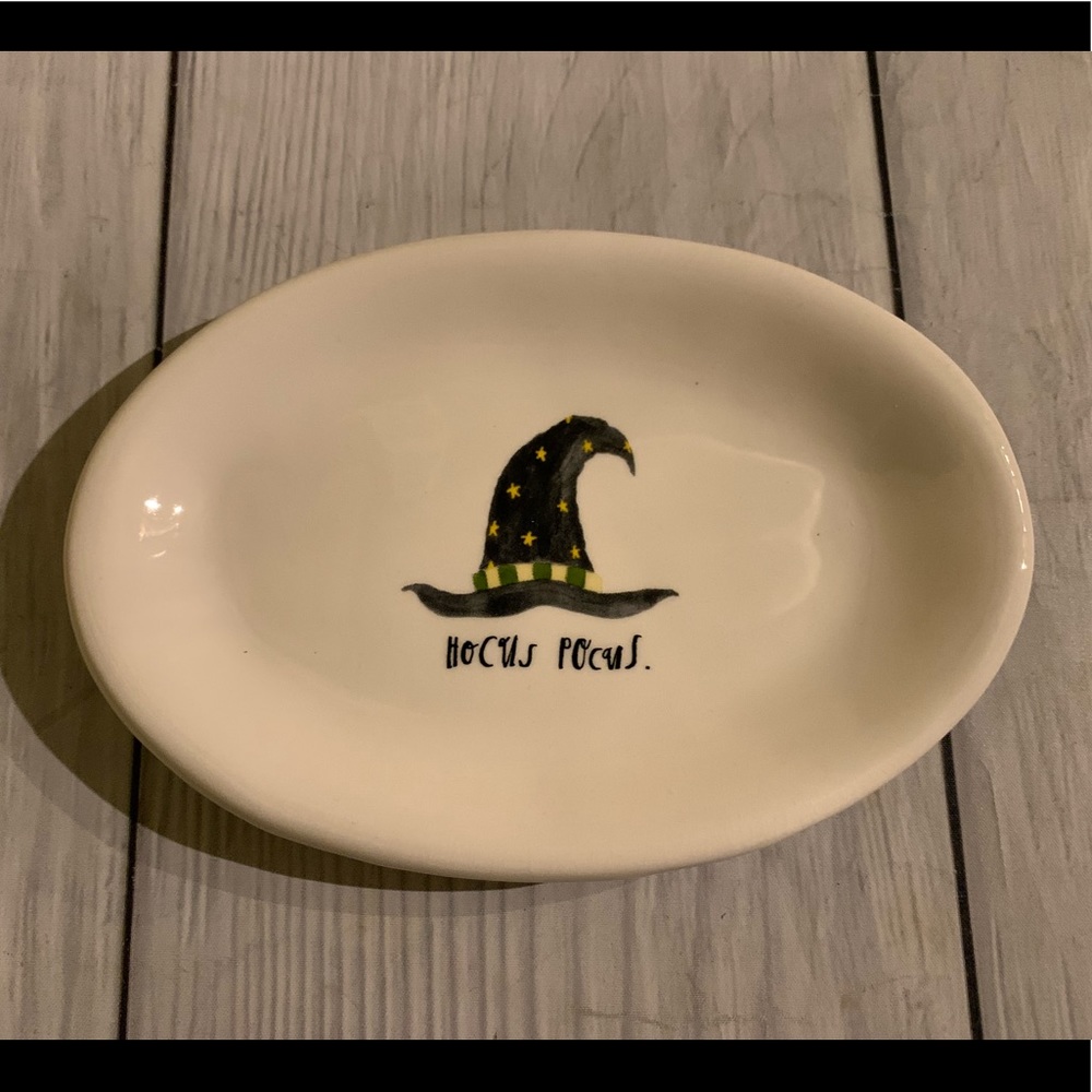 New Rae Dunn Artisan Collection Halloween 🎃 Theme 5pc Plate Set - Picture 3 of 15